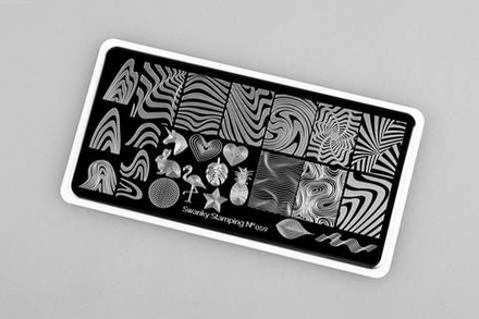 Пластина Swanky Stamping 059