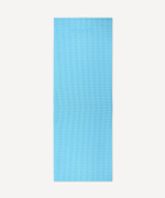 Коврик для йоги и фитнеса STARFIT FM-101, PVC, 183x61x0,6 см, синий пастель