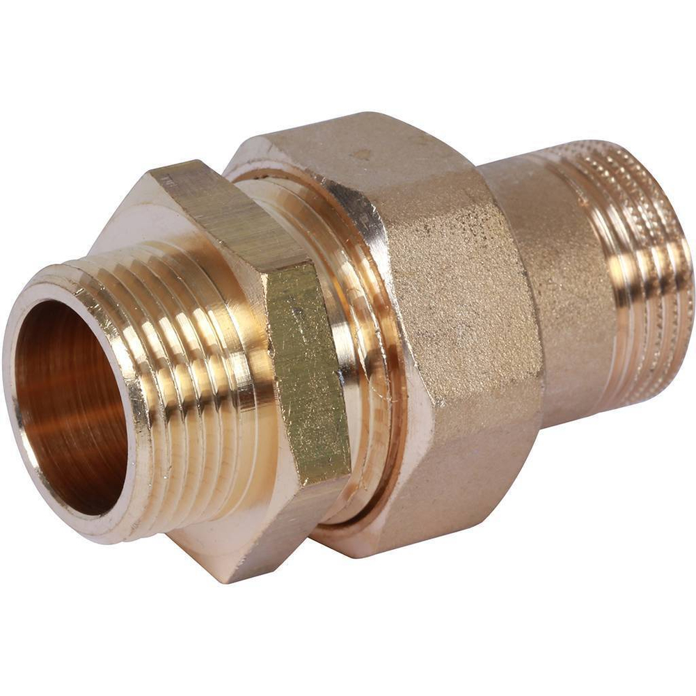 Американка STOUT прямая 1/2" НР/НР конусное уплотнение (металл по металлу)