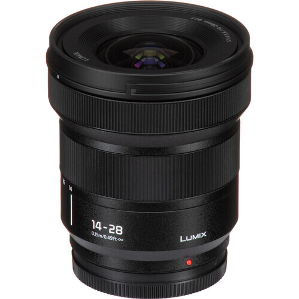 Объектив Panasonic Lumix S 14-28mm f/4-5.6 Macro L-Mount, чёрный