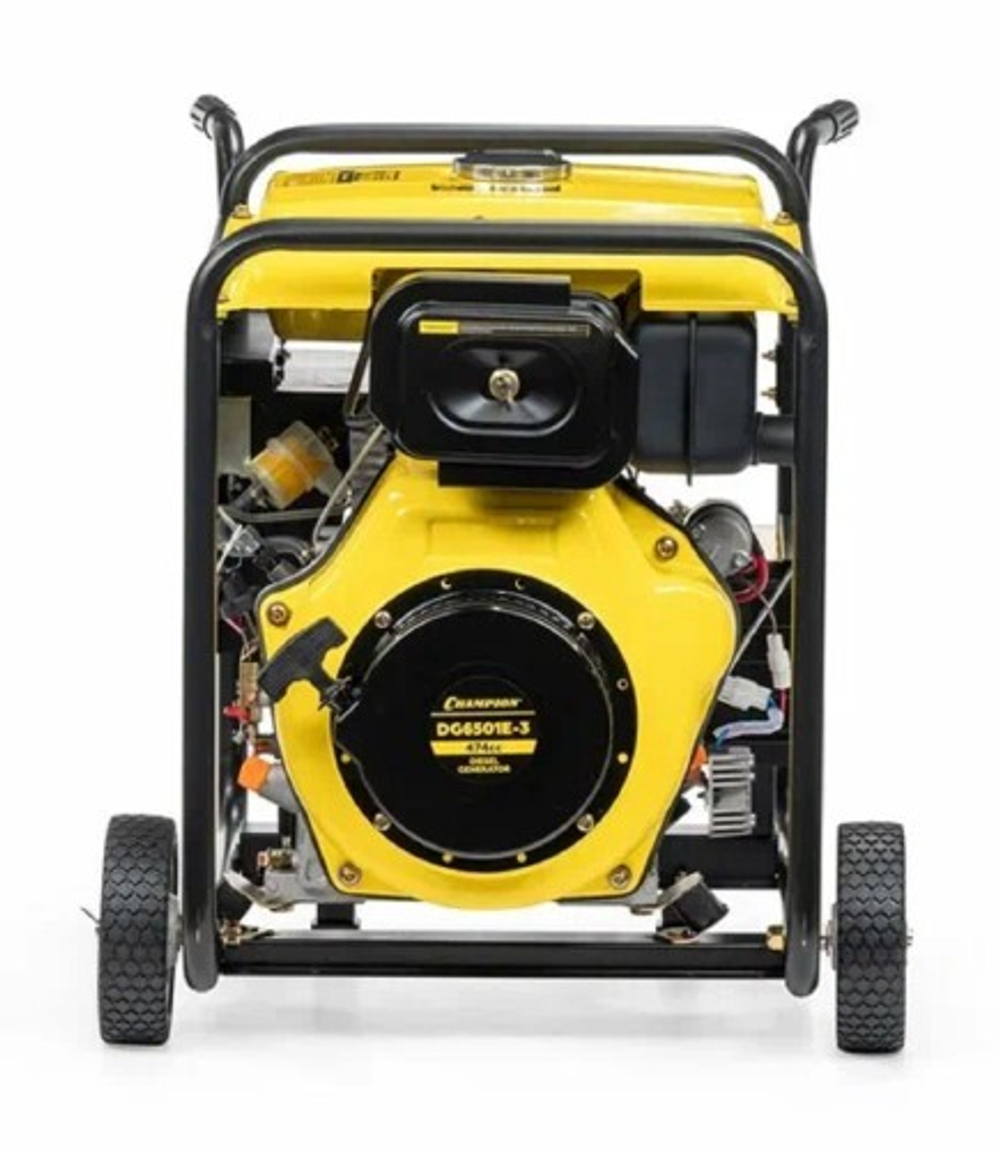Электростанция дизельная с воздушным охлаждением CHAMPION DG6501E-3