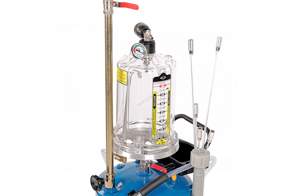 NORDBERG (2379B) Установка для сбора масла пневматическая, 65 л, синяя