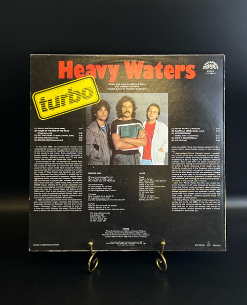 LP Turbo - Heavy waters. Hard rock. Виниловая пластинка 12 дюймов. Мелодия Supraphon Чехословакия 1985 год.