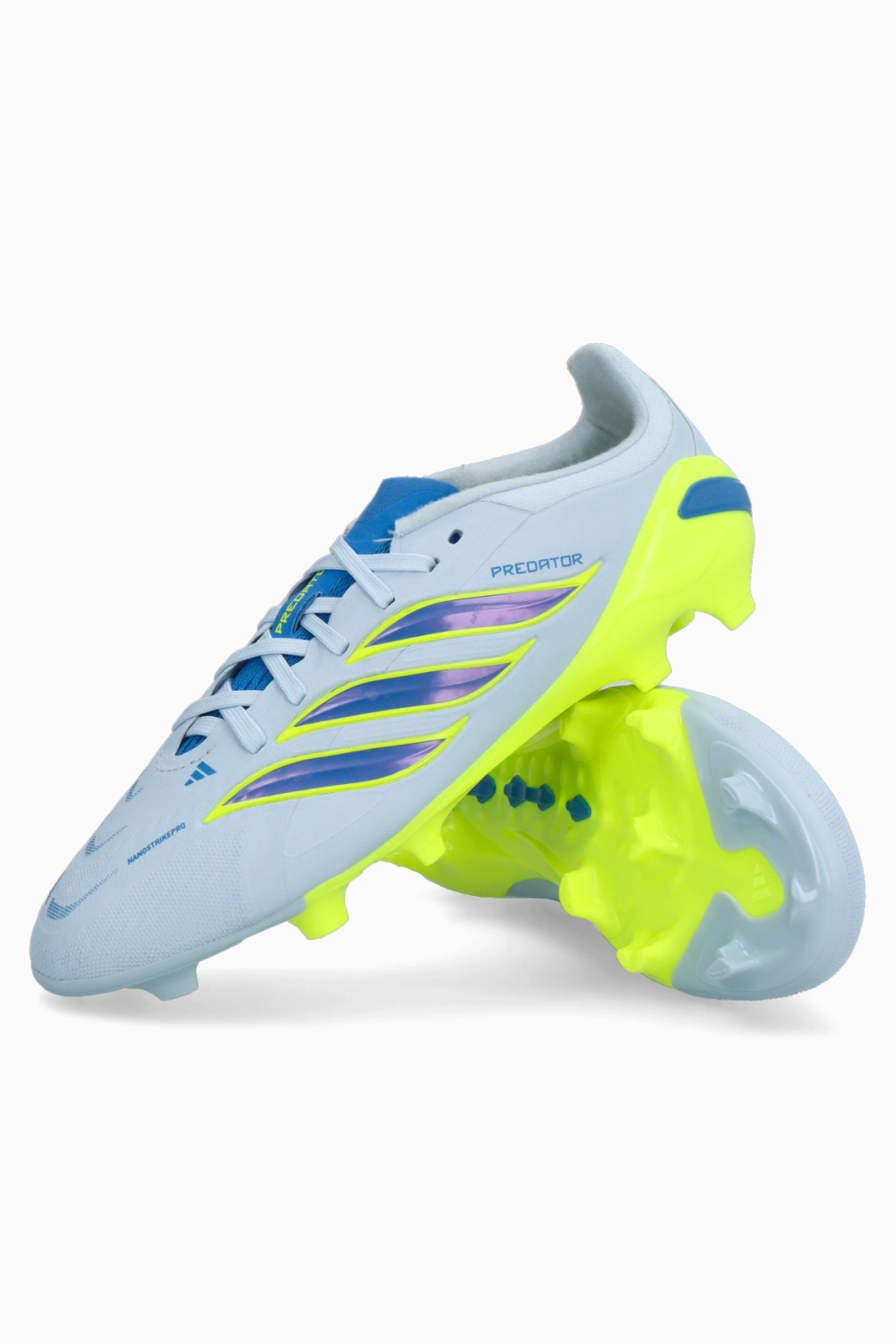 Бутсы adidas Predator Elite FG Junior - голубой