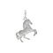 Подвеска Лошадь на дыбах - кулон из серебра 925 пробы, фото 13