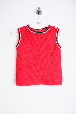 Жилетка вязаная, визуально на 5/6 лет