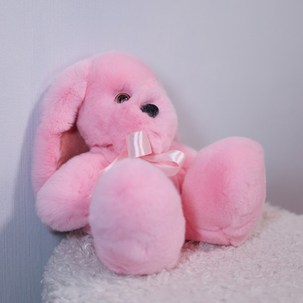 Зайчик Бигфут (розовый)