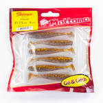 Виброхвост Mottomo Shiner (75мм, 2гр), 6шт/уп