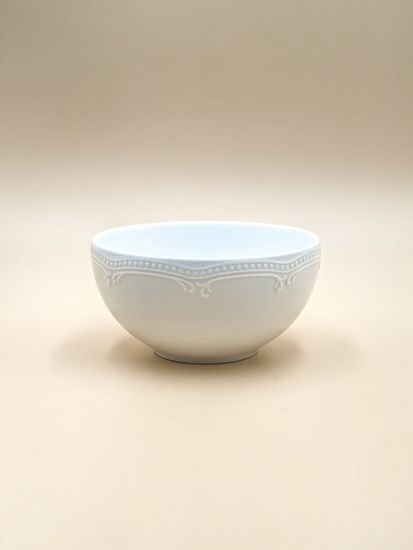 Тарелка суповая/салатник 14х7 см. набор 6 шт. "White Ornaments"