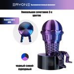 Пластик Eryone Silk PLA Tri-Color 1.75mm, 1KG/roll Black & Blue & Purple