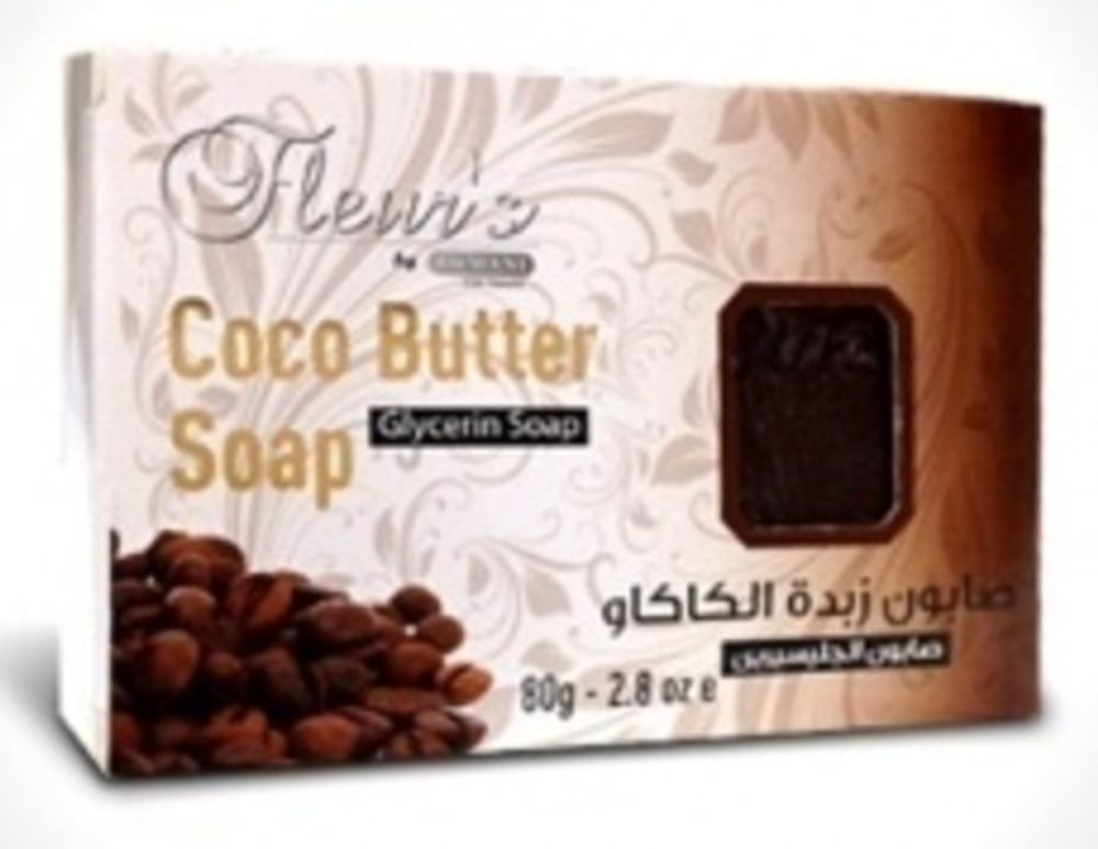 Мыло Hemani Fleur&#39;s Какао с глицерином Coco Butter Soap, 75 г