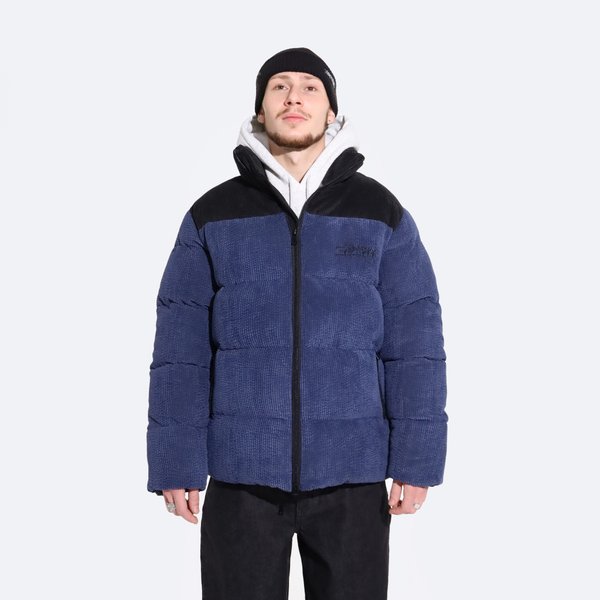 Куртка Anteater Downjacket (velvet-combo-navy) артикул:6lzKa5sWgiwCbgz4qTJJV0 - купить в магазине Дайс