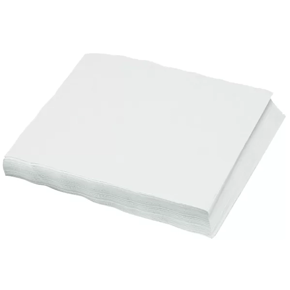 Бумага крепированная для стерилизации пар/газ мягкая Клинипак 1200х1200 мм белая 100 шт