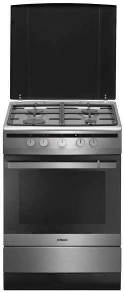 Комбинированная плита Hansa FCMX68022 нержавеющая сталь