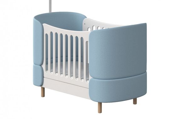 Кровать-трансформер Ellipse Kidi Soft Голубая