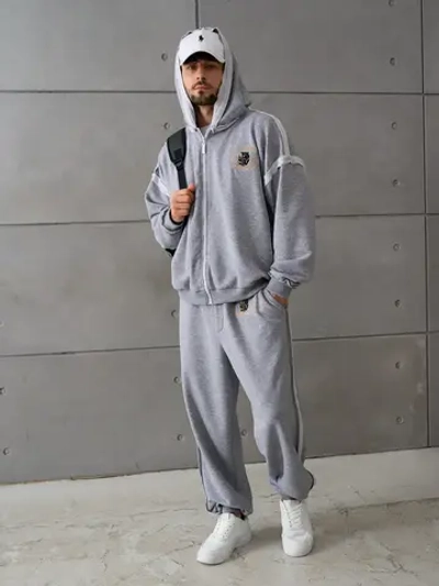 Костюм спортивный на молнии премиум