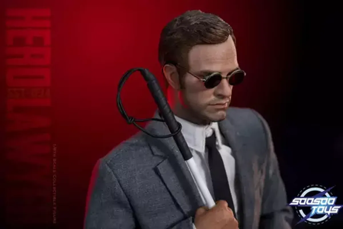 Фигурка SooSoo Toys: Hero Lawyer 2.0 (Daredevil Matt Mudrock