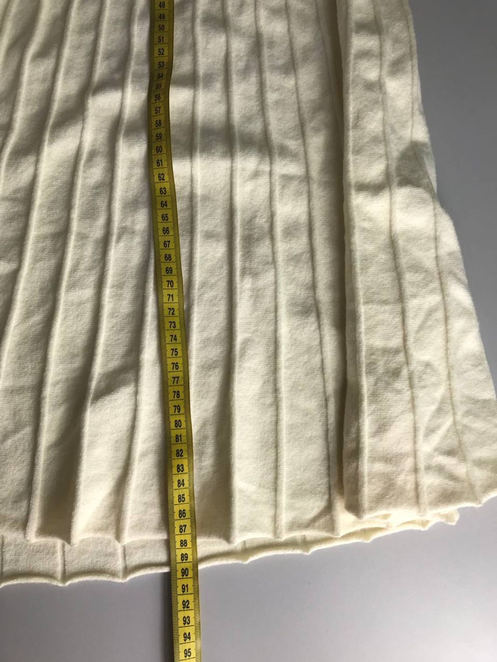 Юбка плиссе уютная, визуально на 54/56 размер