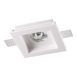 370471 SPOT NT19 633 белый гипс Встраиваемый под покраску светильник IP20 GU10 50W 220V YESO