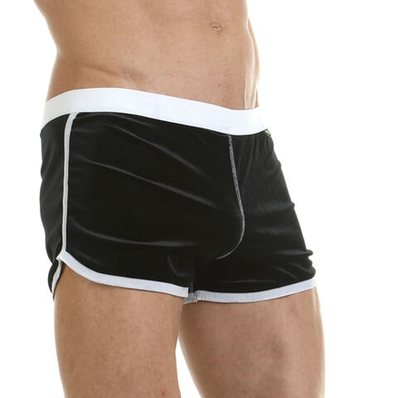 Мужские шорты домашние черные Van Baam VB43013