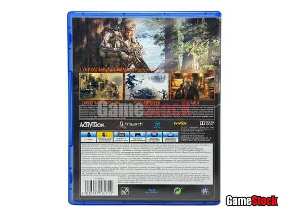PS4 Call of Duty: Black Ops 3 (Б/У, Полностью на русском языке, CUSA-02627)