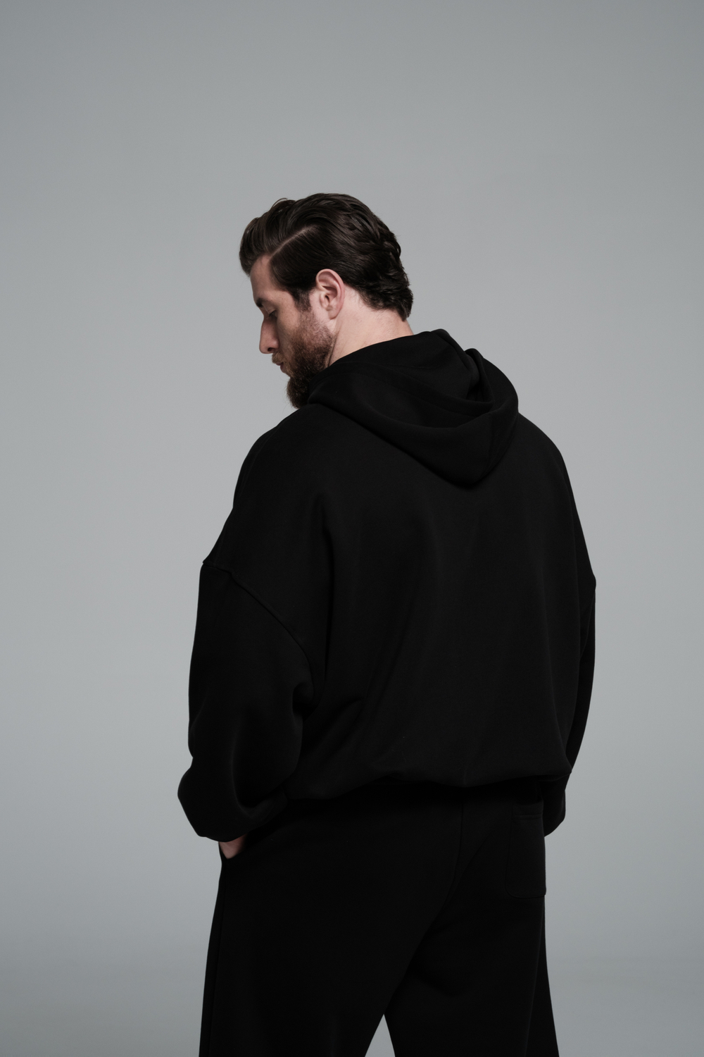 Худи на молнии | black