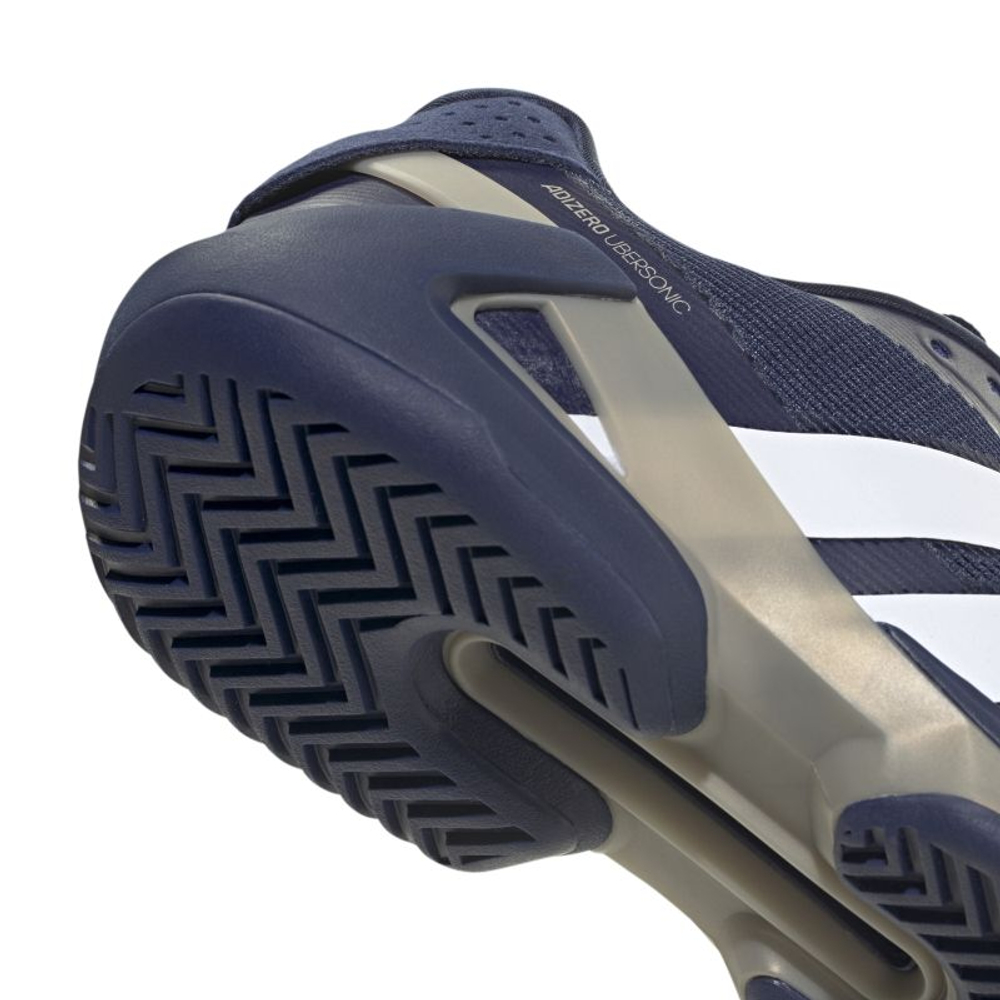 Мужские кроссовки теннисные Adidas Adizero Ubersonic 5 M - dark blue/white