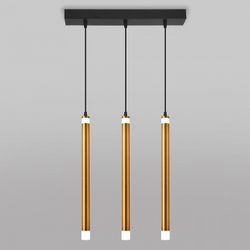 Подвесной светильник Eurosvet Maestro 50133/3 LED бронза