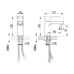 Смеситель Lemark Plus Grace LM1506С для раковины