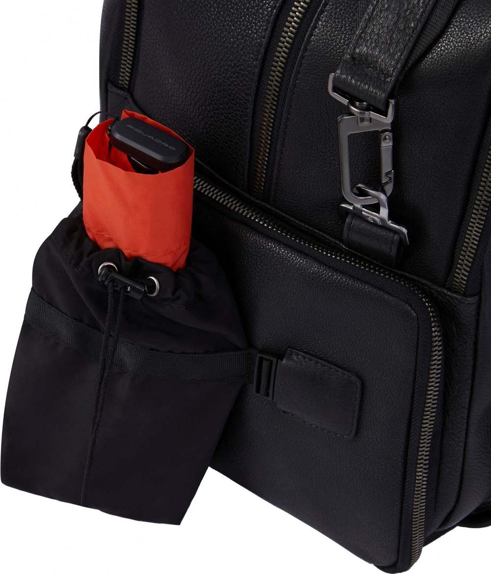Сумка дорожная Piquadro Rhino BV6241W118/N черный натуральная кожа
