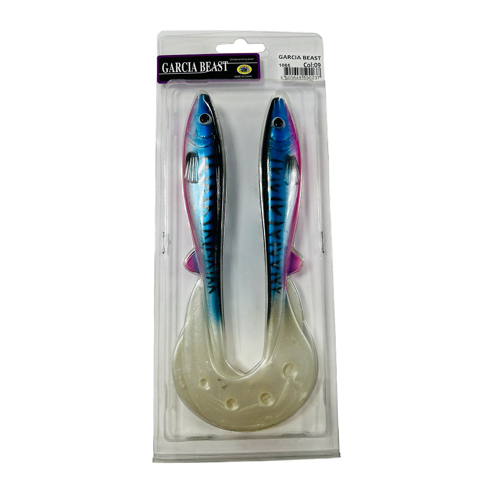 Силиконовая приманка GARCIA BEAST 19см COL09 №61