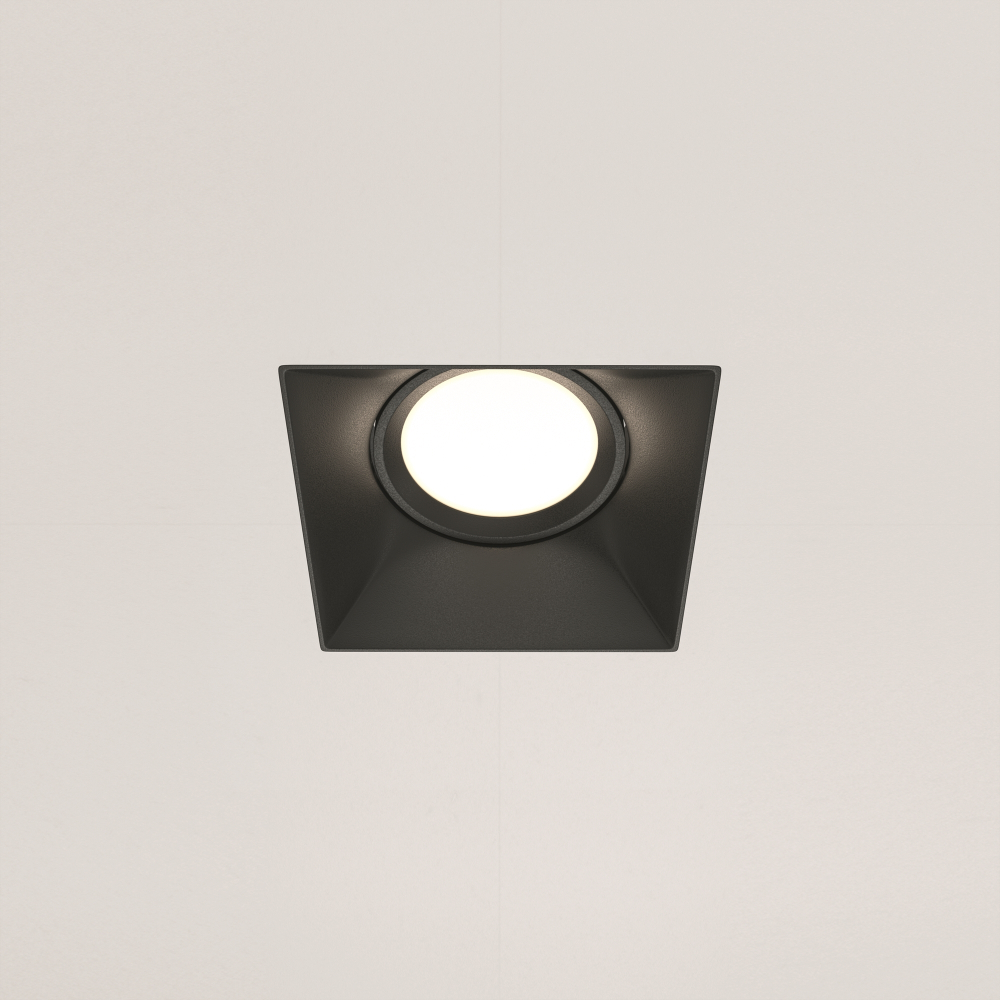 Встраиваемый светильник Maytoni Dot DL042-01-SQ-B