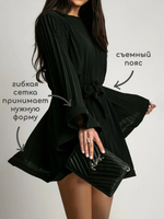 Платье летнее короткое с поясом