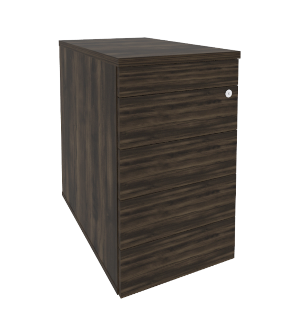 Тумба приставная 4 ящика TIP-ON Onix Direct