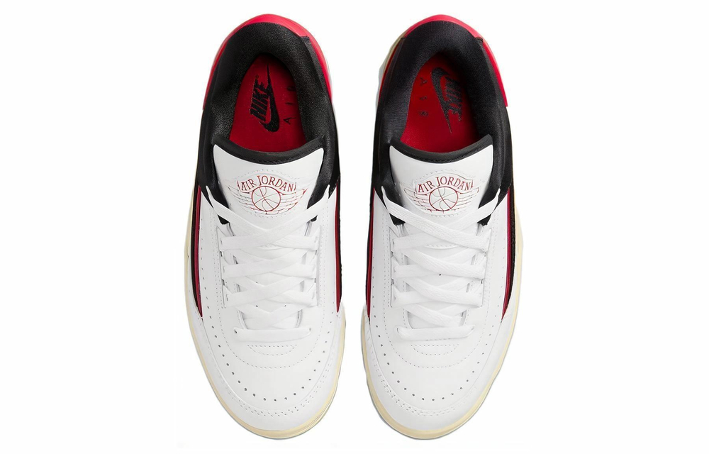 Кроссовки Jordan Air Jordan 2 Low "Black Satin" (Женская размерная сетка)