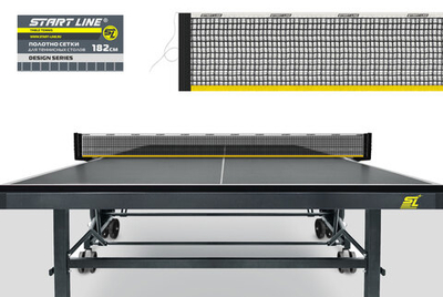 Полотно сетки для теннисного стола 182 см (DESIGN)