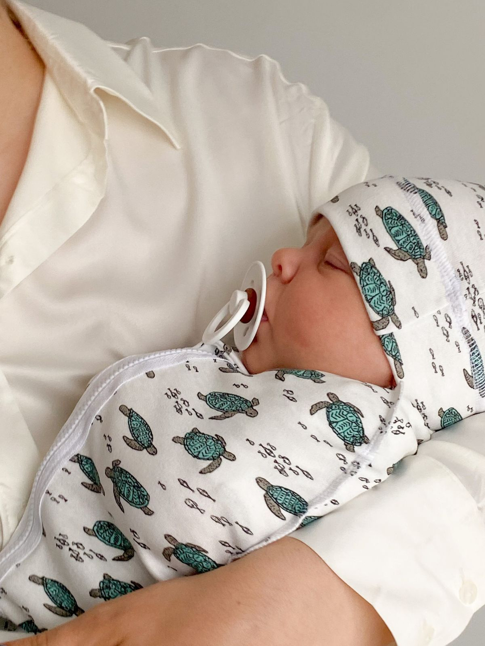 Пелёнка-кокон Mjölk Черепашки