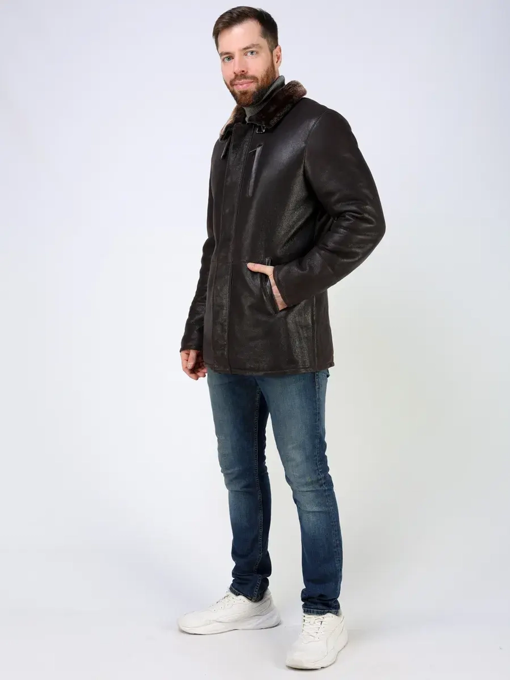 Дубленка зимняя натуральная