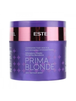 ESTEL Prima Blonde Серебристая маска для холодных оттенков блонд, 300 мл, банка