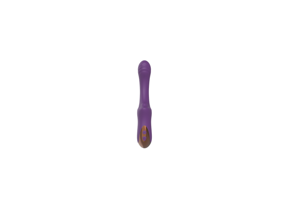 Вагинально-клиторальный вибратор Secwell SW3044-purple