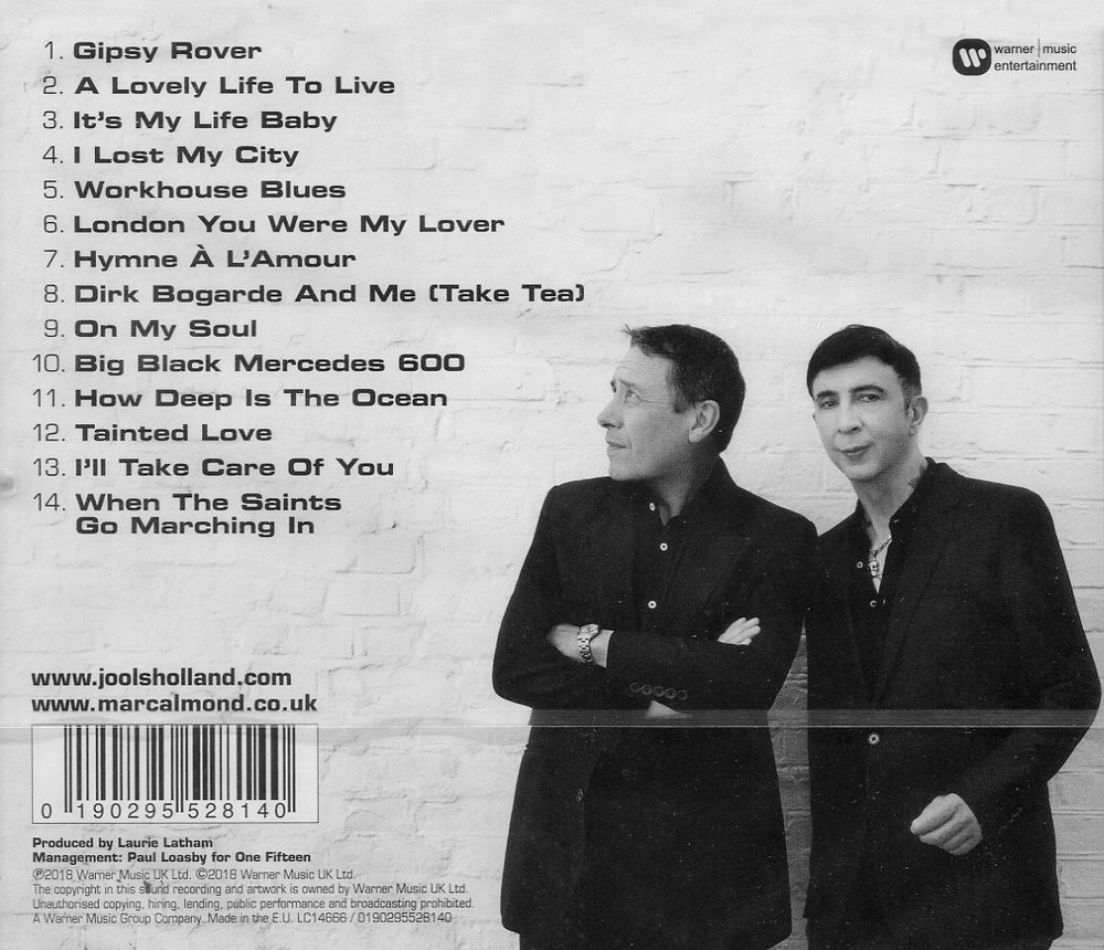 Jools Holland & Marc Almond With The Rhythm & Blues Orchestra / Lovely Live To Live (CD)