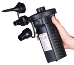 Насос аккумуляторный электрический Stermay HS-677 (HT-677) 12/220V, 3 насадки