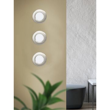 Светодиодный встраиваемый светильник 2,7W 3000K 99136 никель FUEVA 5 Eglo