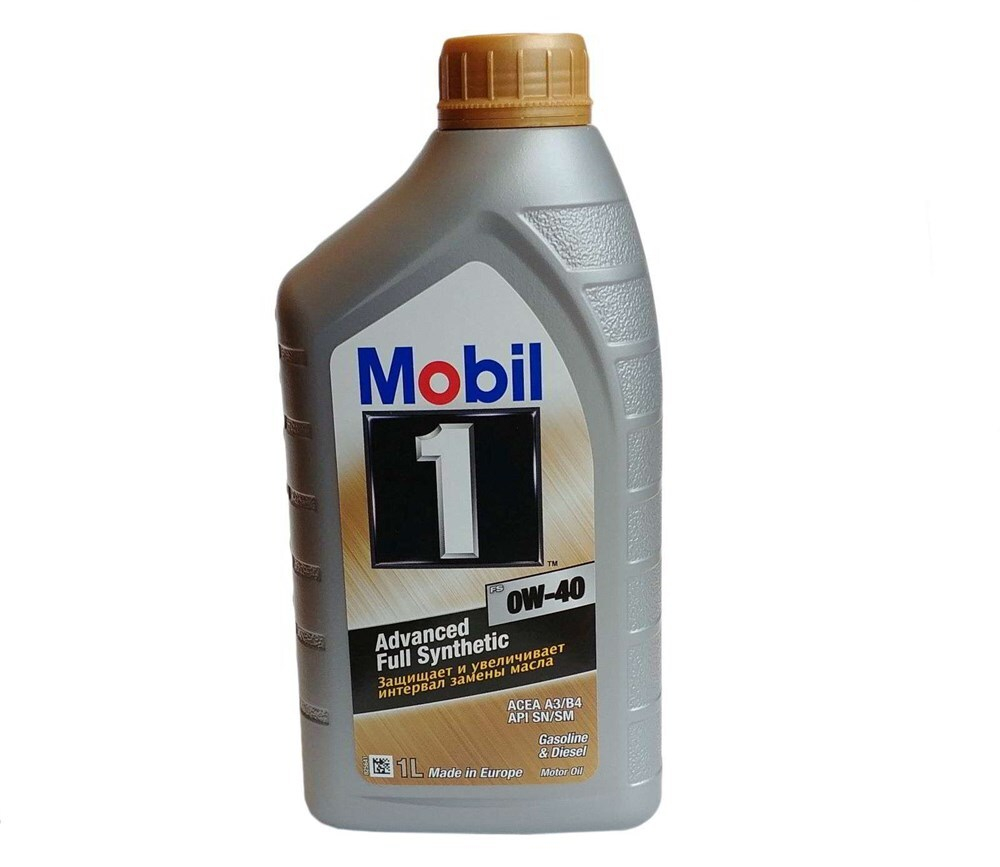 Масло моторное синтетическое MOBIL  1 FS 0W-40  1л