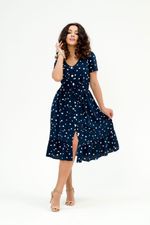 Платье Лея (46-52) Serenada тёмно-синий (Акция)