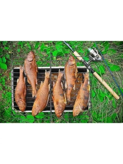 Коптильня двухъярусная Стандарт с поддоном