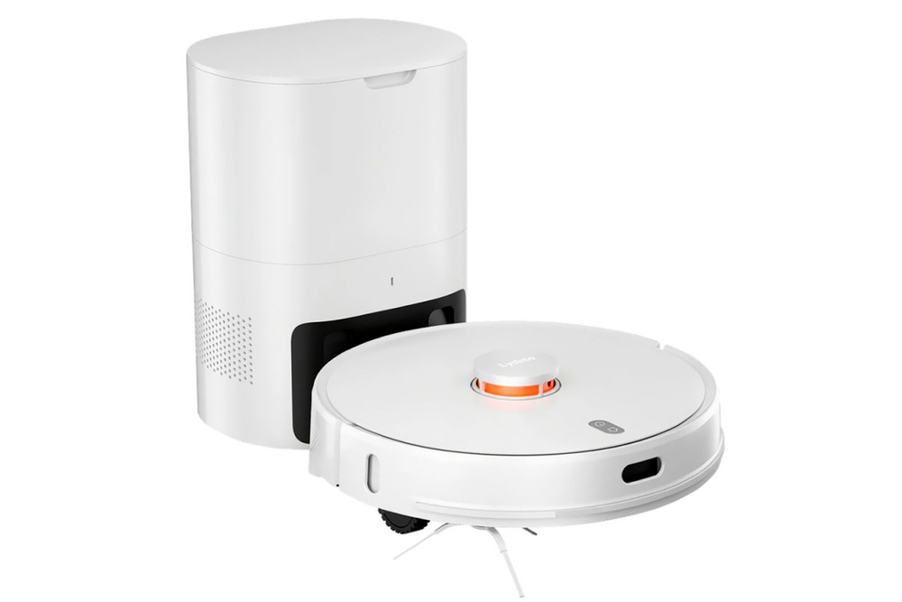 Робот-пылесос Lydsto R1 с базой самоочистки, белый