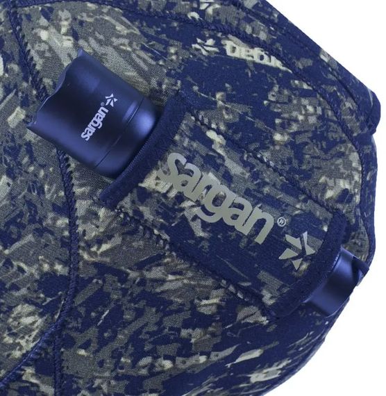 Шлем-держатель фонаря Sargan Спрут 2.0 крепления до 3 фонарей биоцифровой камуфляж &quot;RD2.0&quot;