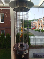 Уличный газовый обогреватель WWT 13D pro Brown mini 1.87 м + Чехол