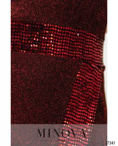 Платье 1125-красный Minova